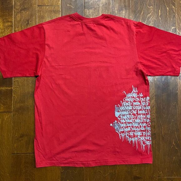 Ecko Unltd. Vintage Y2K Streetwear True Kings Red Gray Graphic Tee Mens 2XL - Picture 6 of 9